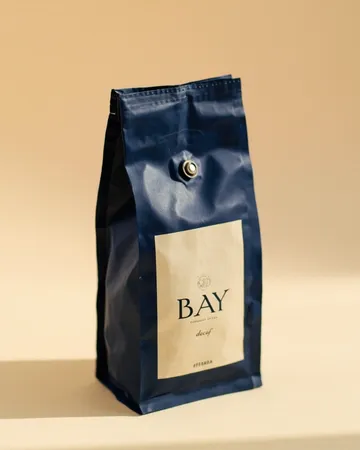 Bay Decaf coffee bag