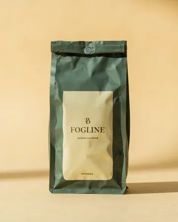 Fogline medium roast coffee bag